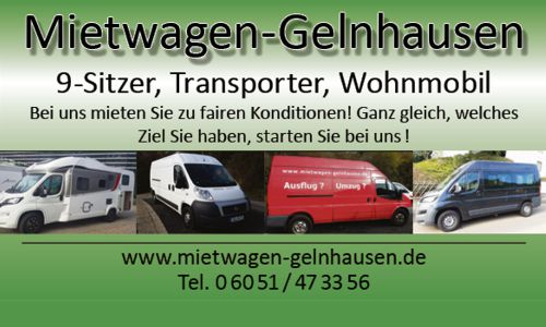 Mietservice made in Main-Kinzig:“ Mietwagen- Gelnhausen“ aus Gelnhausen